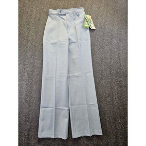 Vintage Lucky Britches Plus Light Blue Wide Leg Stretch Waist 100% Polyester NWT
